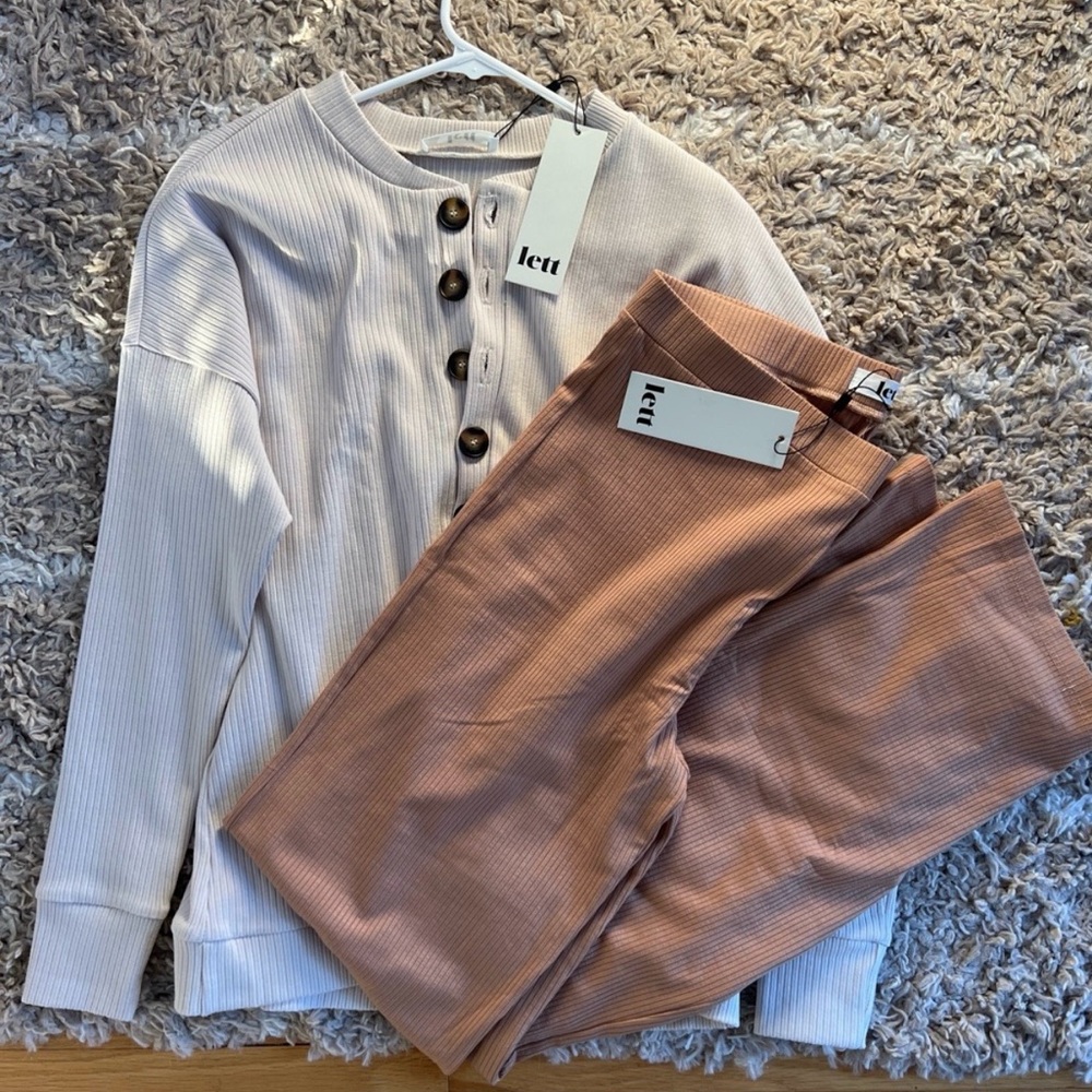 LETT loungewear Set NWT